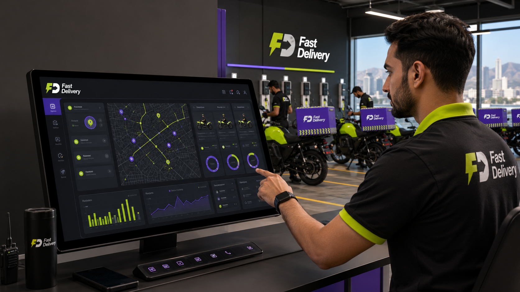 Data analytics dashboard